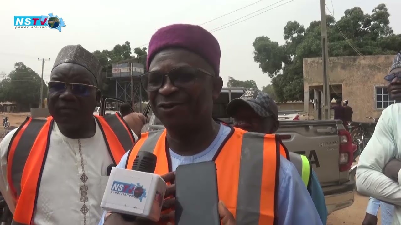 Ministry of works inspects ongoing 5 kilometers Magama Township roads projects 