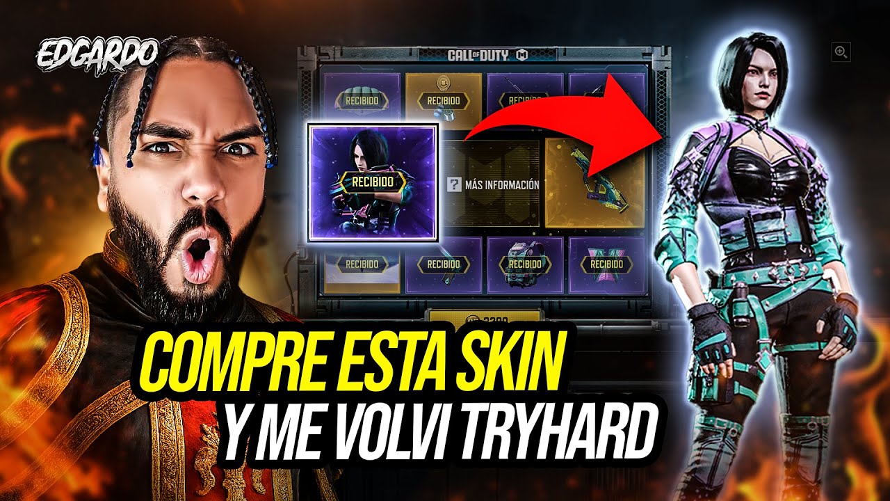 ESTA SKIN ME HIZO VOLVERME TRYHARD EN ESTA PARTIDA ¿LAS SKIN DAN PODERES?