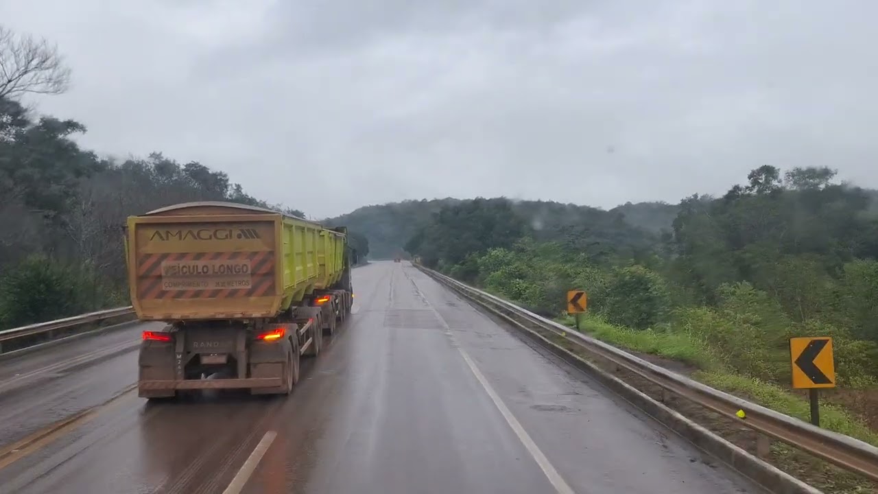 Vai subir a Serra do Cachimbo Br 163 Mato Grosso 