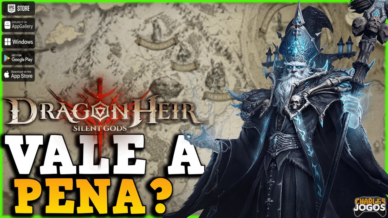 DRAGONHEIR: SILENT GODS | PRIMEIRAS IMPRESSÕES/GAMEPLAY (PC, ANDROID E IOS) 🐉