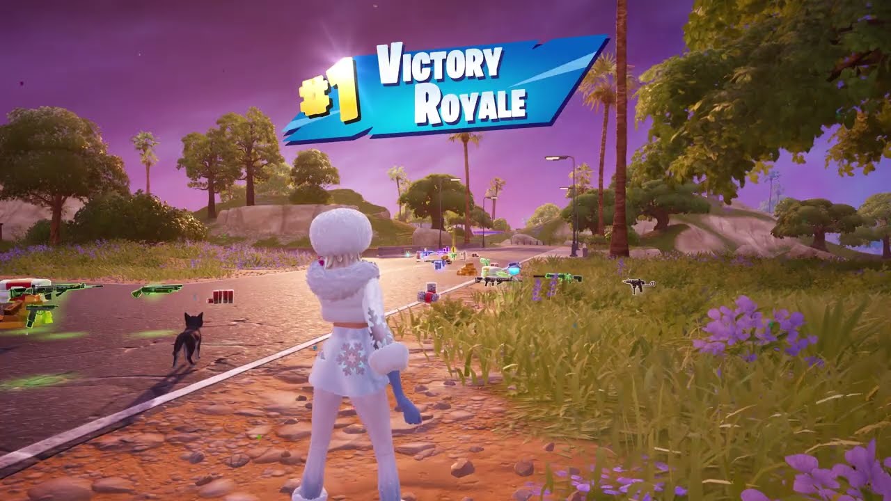 Fortnite Chapter 7: Zero Build Solo vs Squads (bots)