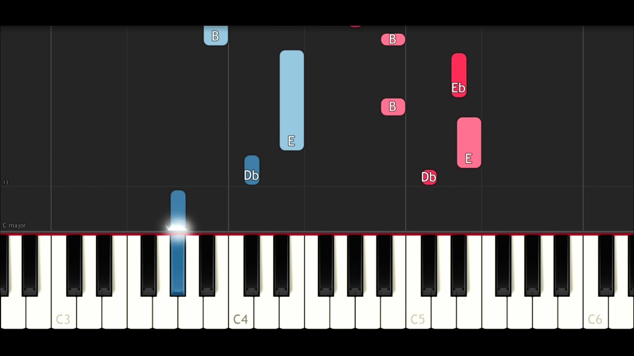 Travis Scott - Butterfly Effect (SLOW EASY PIANO TUTORIAL INSTRUMENTAL)