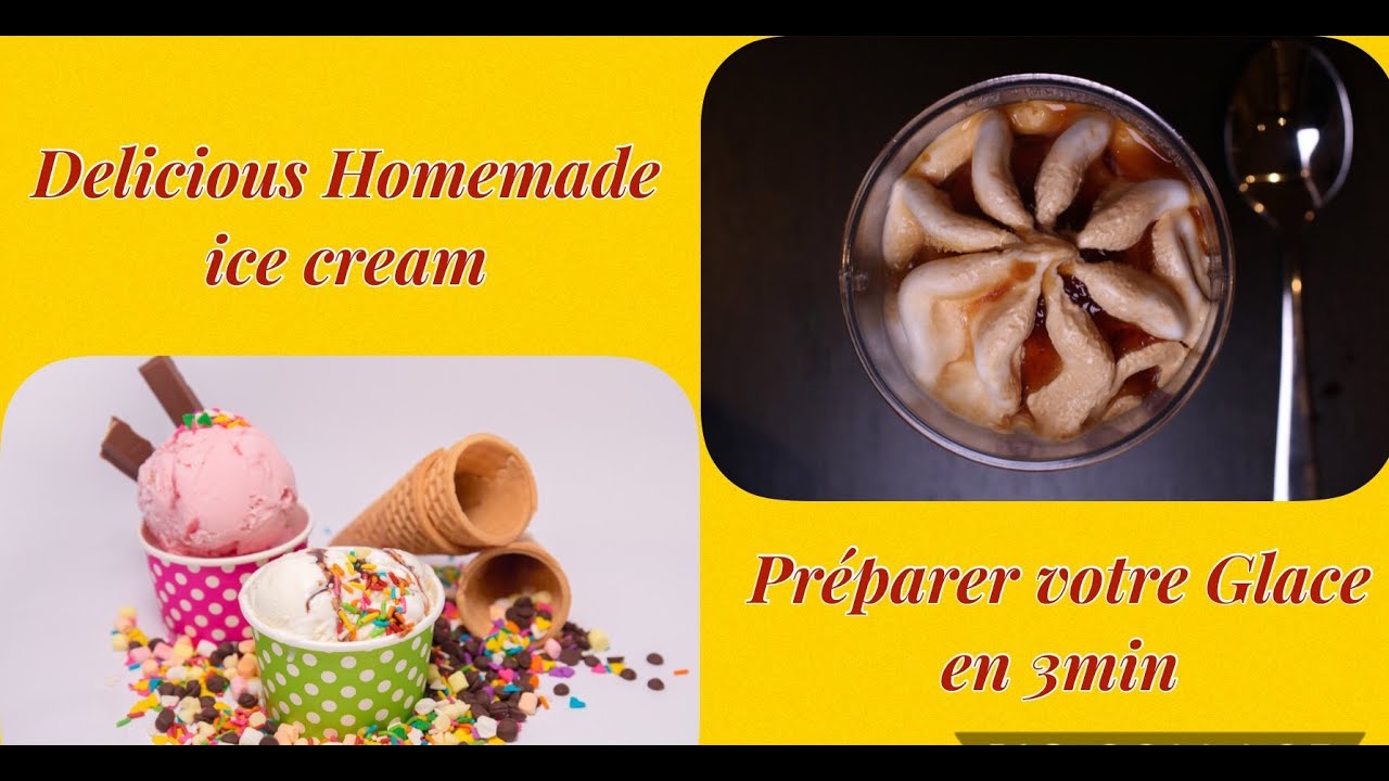 Easy Homemade Ice Cream Recipe With Few Ingredient