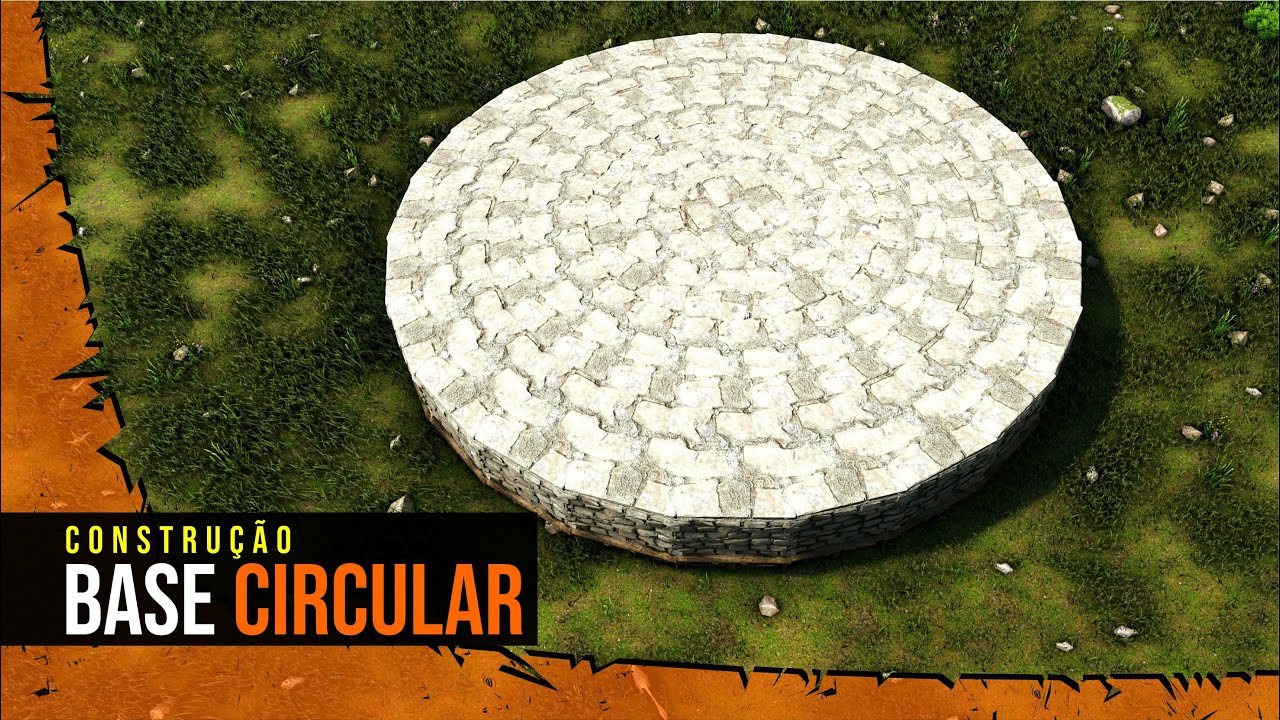 Como FAZER uma base REDONDA no Ark - Fundação Circular Ark