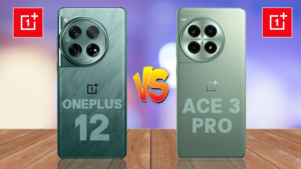 OnePlus 12 5G Vs OnePlus Ace 3 Pro 5G