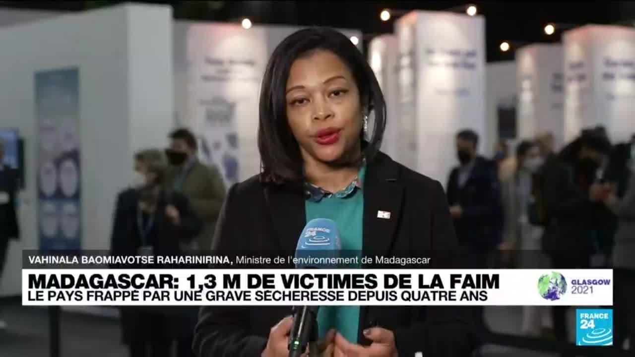 COP26 : &agrave; Madagascar, premi&egrave;re famine caus&eacute;e par le r&eacute;chauffement climatique &bull; FRANCE 24