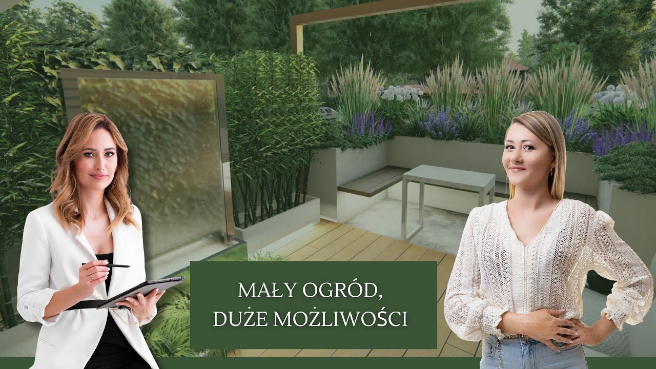 Mały Ogród, Duże Możliwości: Jak Zaprojektować Mały Ogród - odcinek 3.