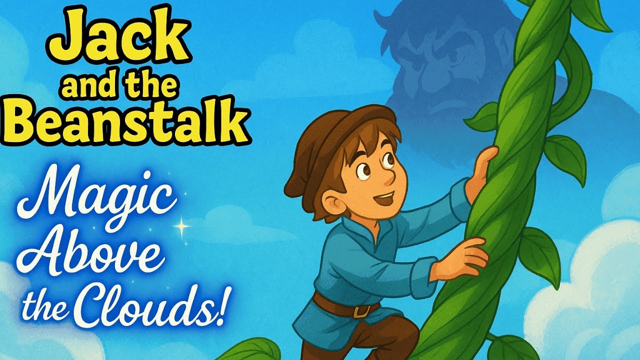 Jack and the Beanstalk 🌱 | Classic Fairy Tale for Kids | Magical Storybook Adventure in English