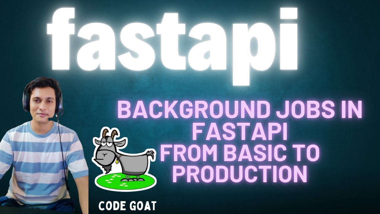 FastAPI Tutorial #12: Background Jobs From Base to Production with Celery, Redis & Docker