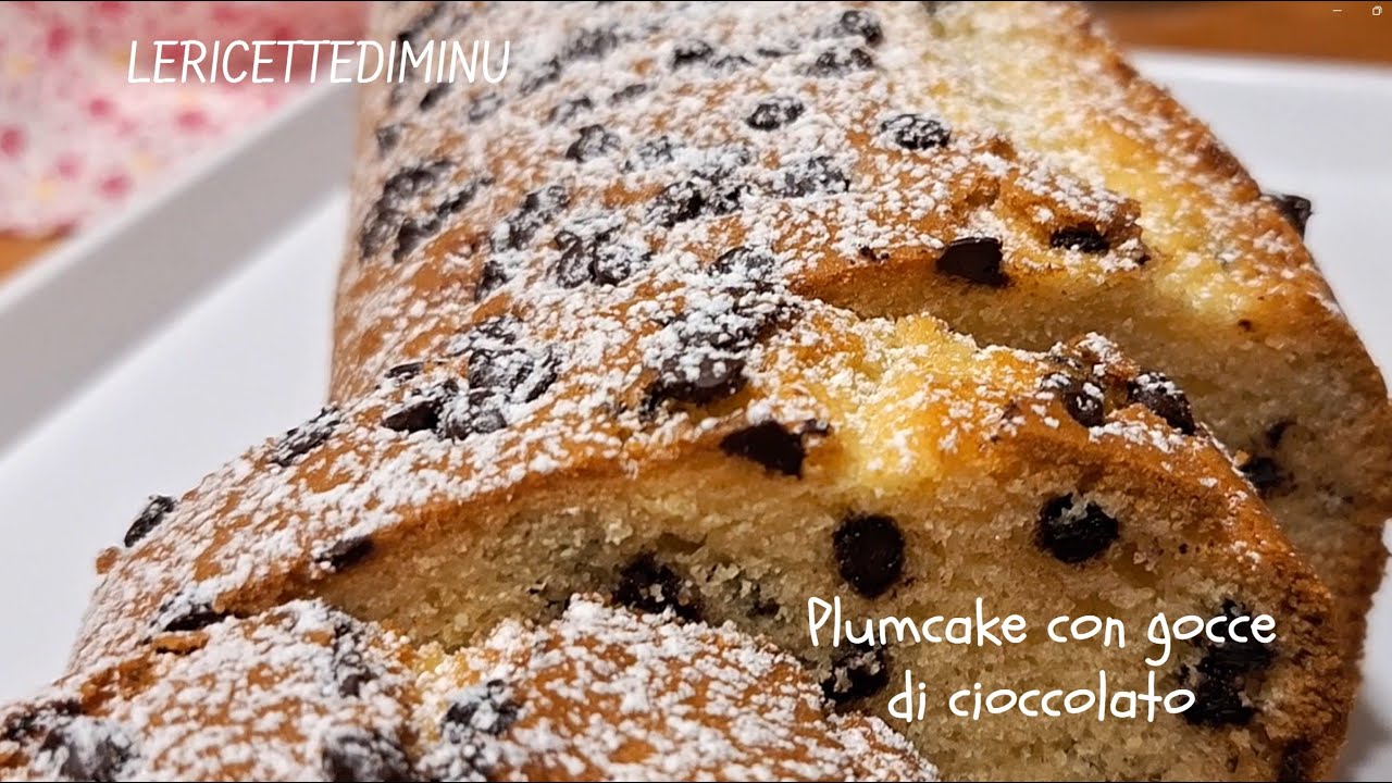 Plumcake con gocce di cioccolato