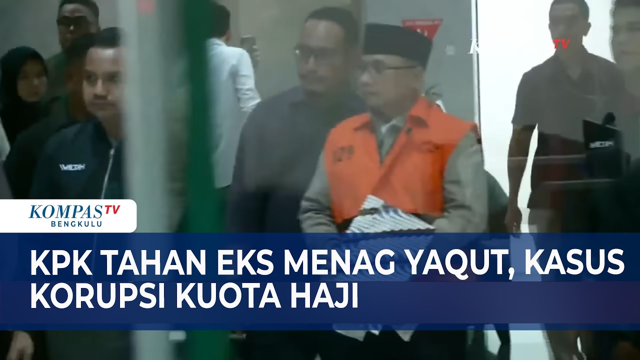 KPK Tahan Eks Menag Yaqut, Kasus Korupsi Kuota Haji