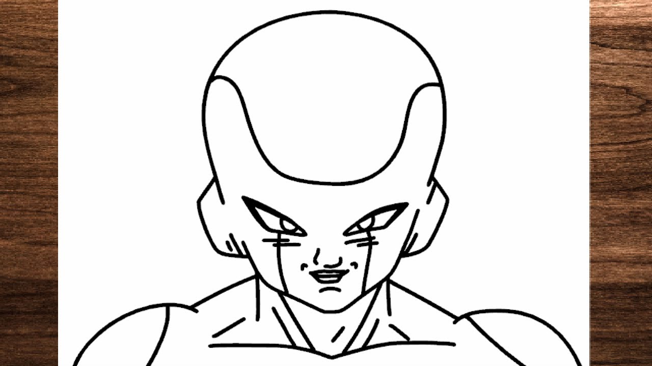 Como dibujar a Freezer paso a paso