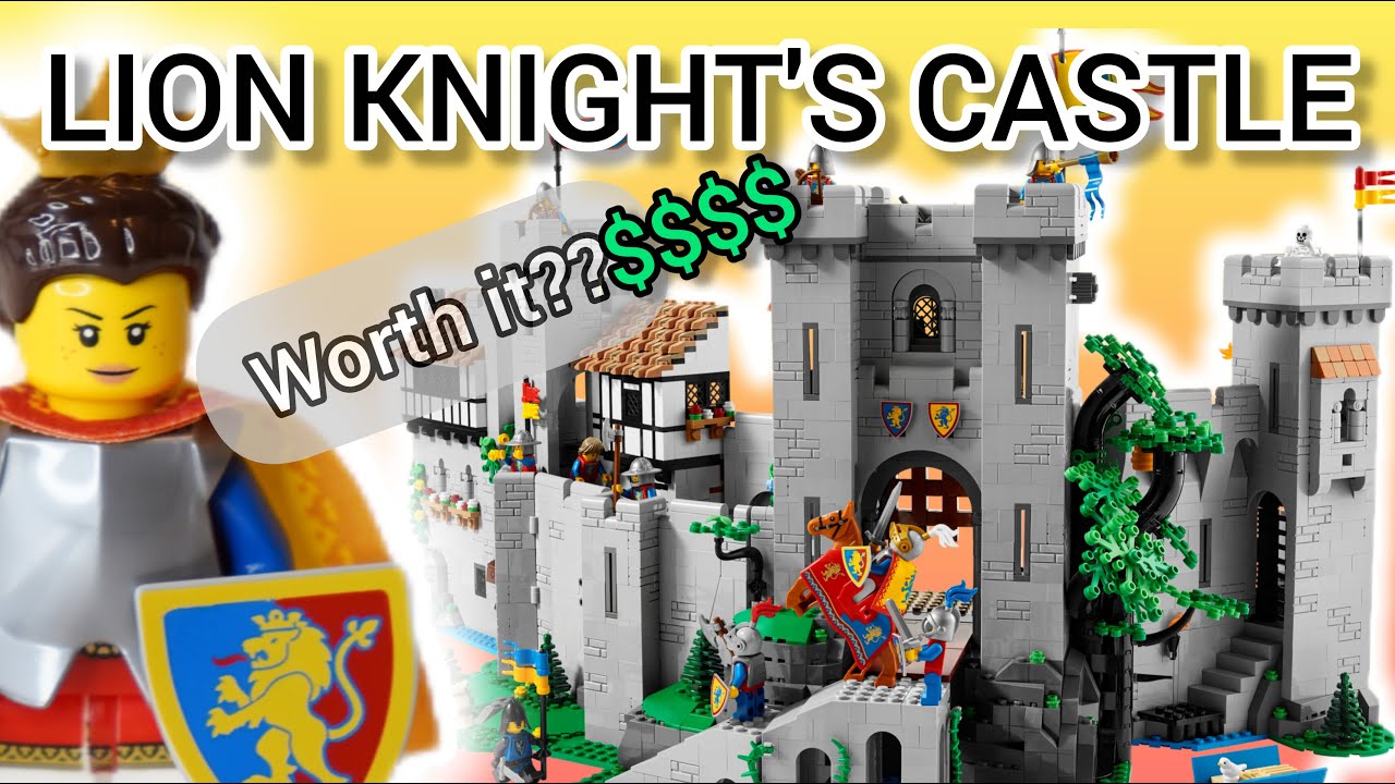 The GREATEST LEGO Castle EVER? Lion Knights' Castle 10305 Full Review