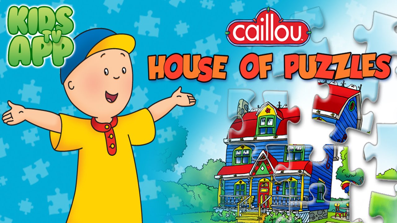 Caillou House of Puzzles (Budge Studios) - Best App For Kids