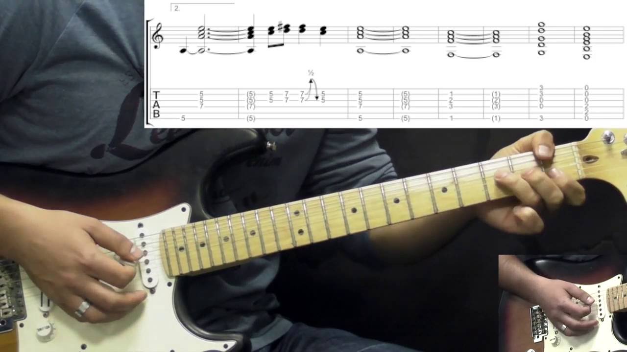 Rory Gallagher - Moonchild - Rock Guitar Lesson (w/Tabs)