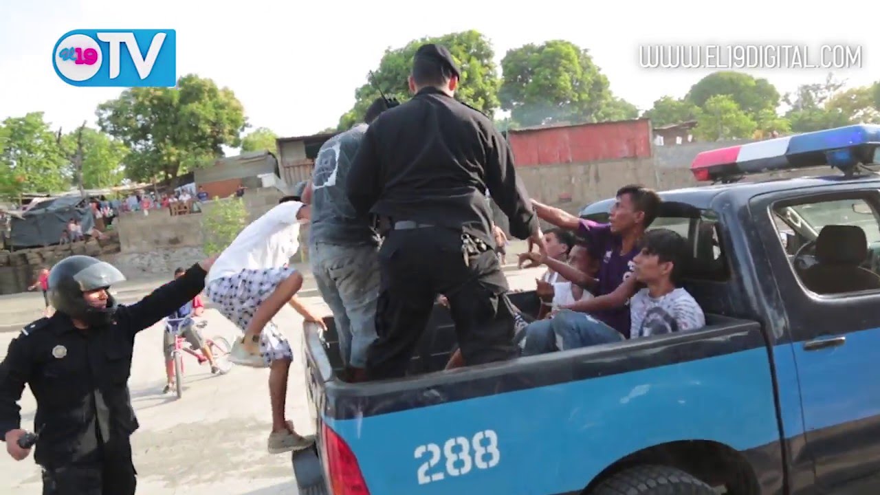 Los Dantos efectúan exitoso patrullaje preventivo en barrios costeros de Managua