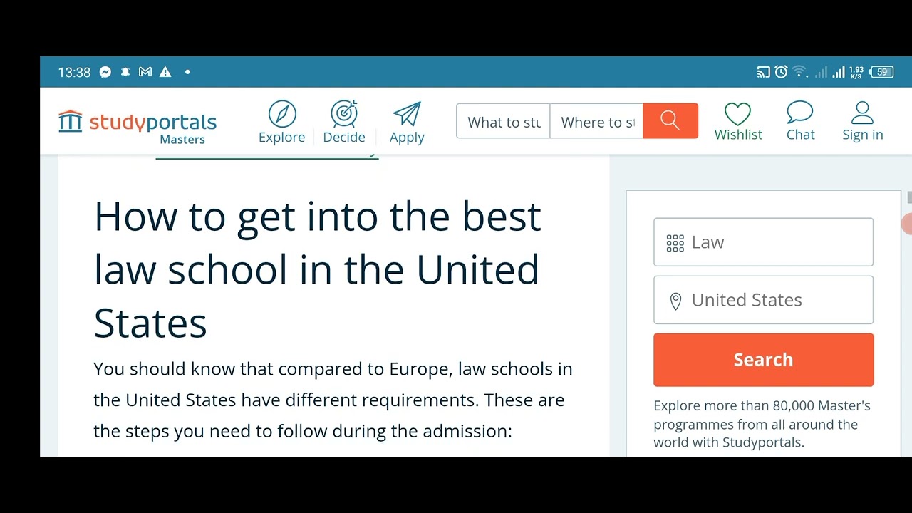 Best 10 U.S law School