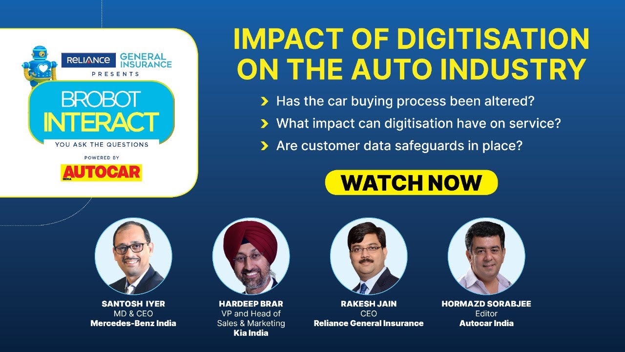 Impact of Digitisation on the Auto Industry | RGI Brobot Interact | Autocar India