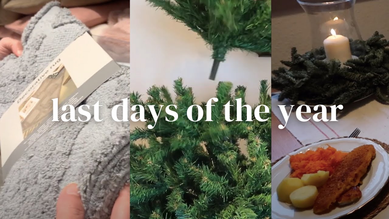 Vlog I Ende des Jahres I Kochen I Shopping I Willkommen im Januar I Weihnachtsbaum abschmücken