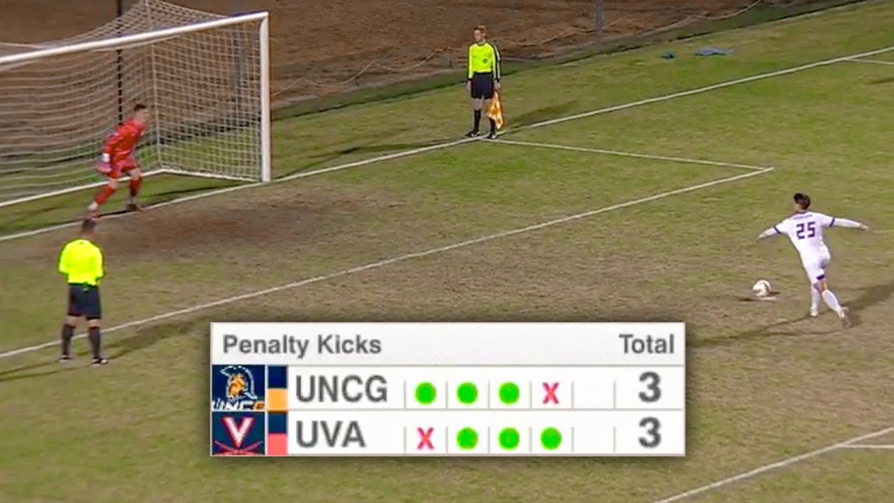 UNC Greensboro vs. Virginia: Full PK shootout in 2025 NCAA men’s soccer second round