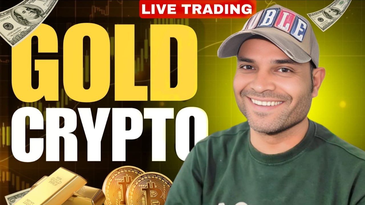 Live Trading Gold/silver/Crypto (GOLD/BITCOIN) 12/03/2026 #crypto #bitcoin #gold #analysis