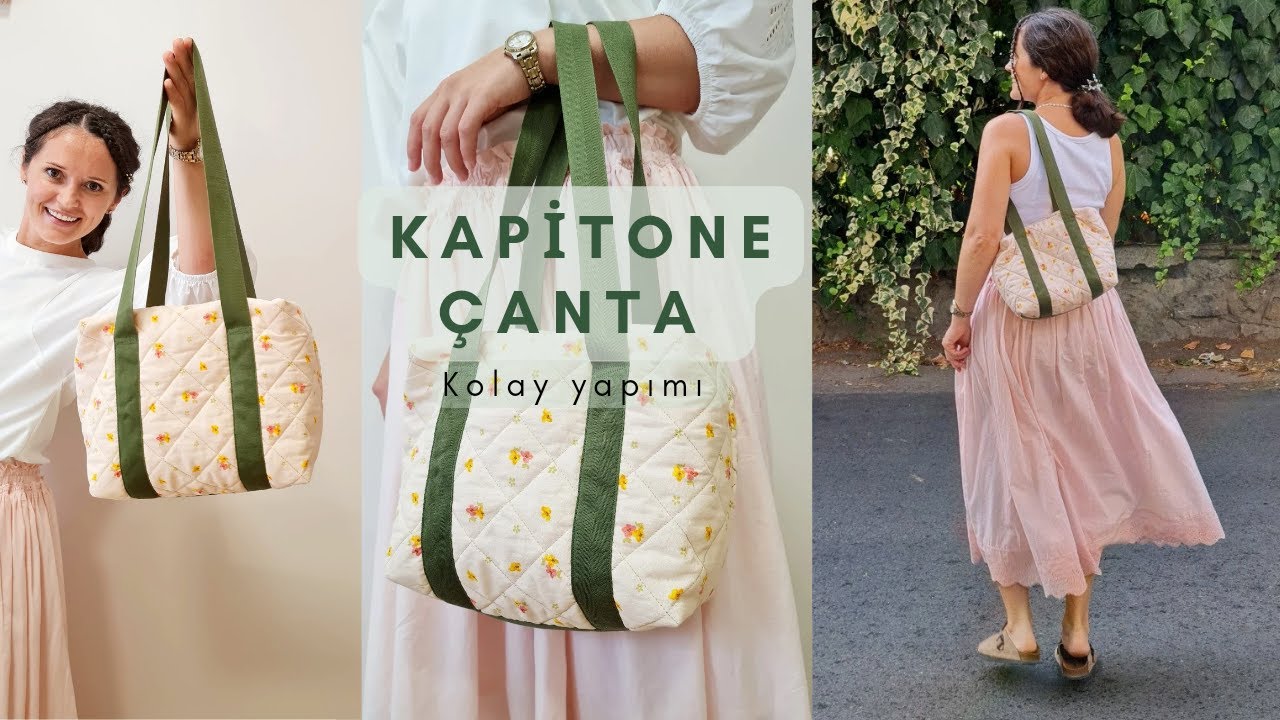 Kapitone çanta yapımı
