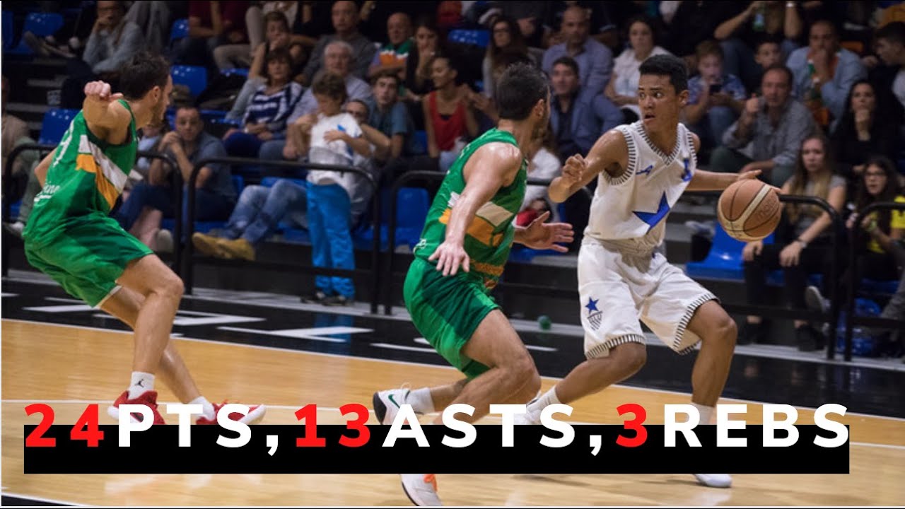 Dalph Panopio Highlights [24 Points] vs Divina Seguros Joventut Badalona | 2017-2018 U18 EB ANGT
