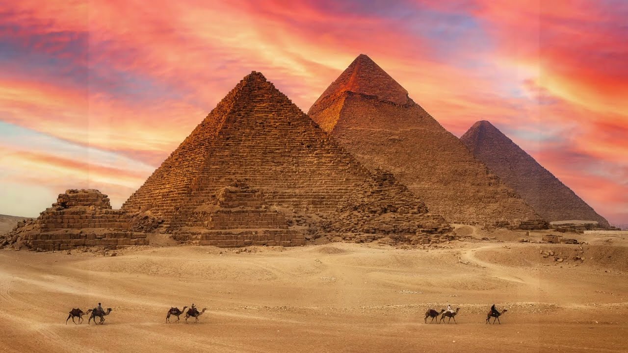 Sfinga a pyramidy - Svět z&aacute;had