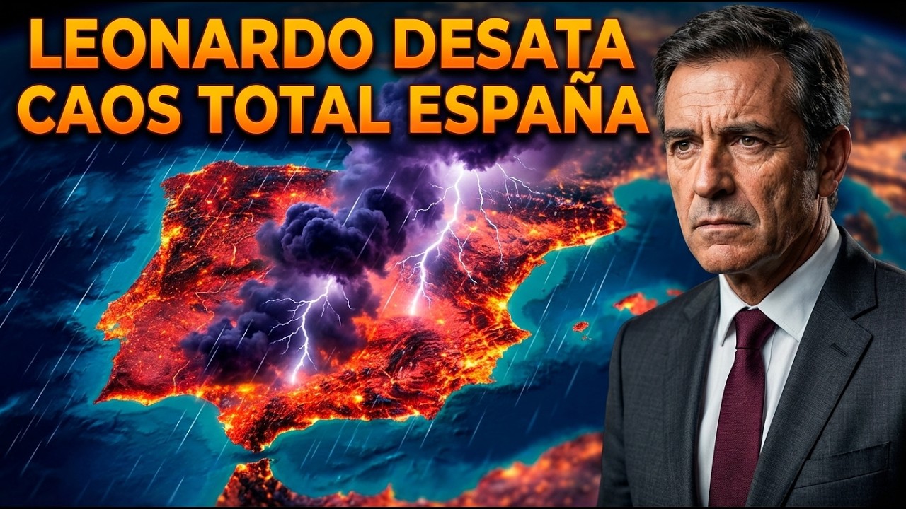 🌊 Temporal histórico en España: alertas rojas y riesgo de inundaciones generalizadas