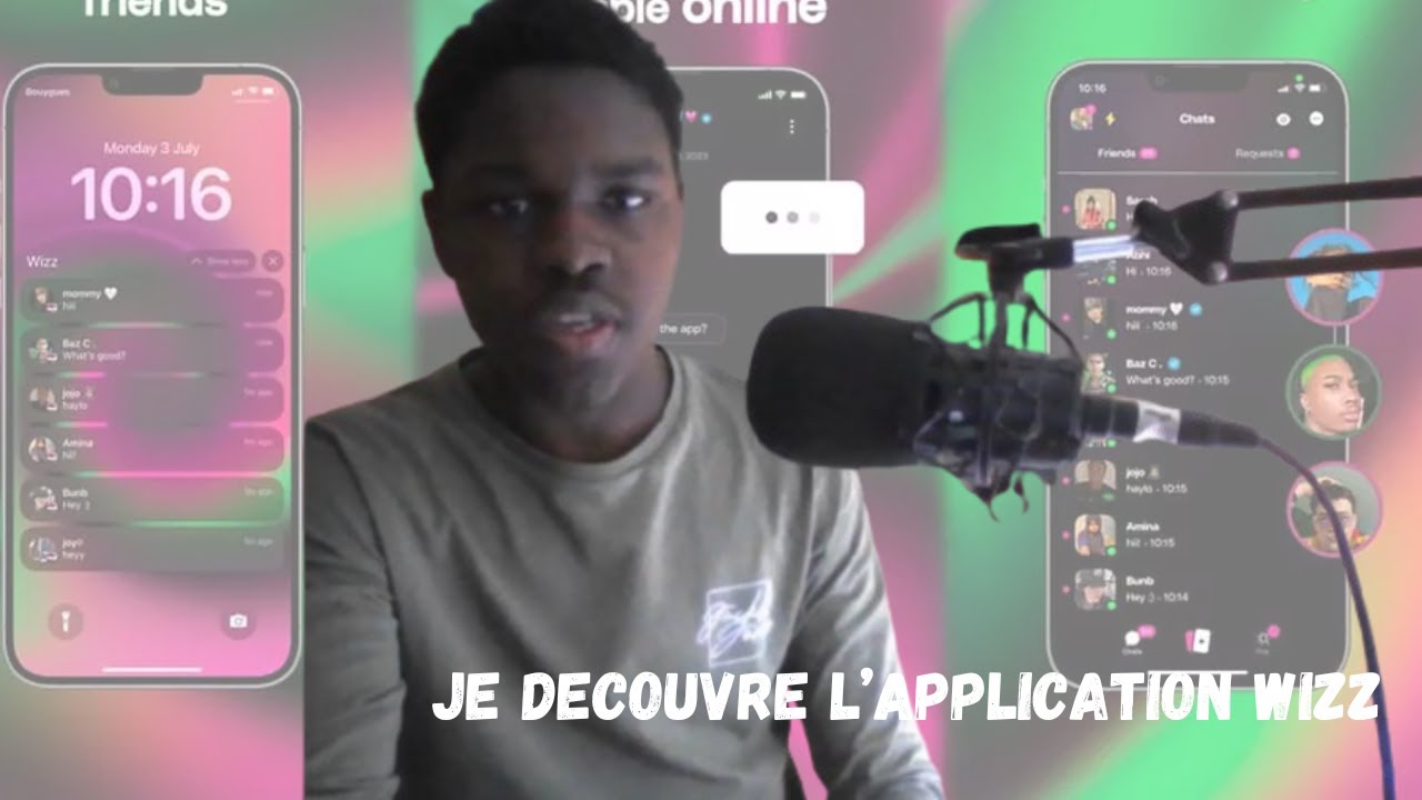 JE DECOUVRE L'APPLICATION WIZZ ( site de rencontre pour ados)