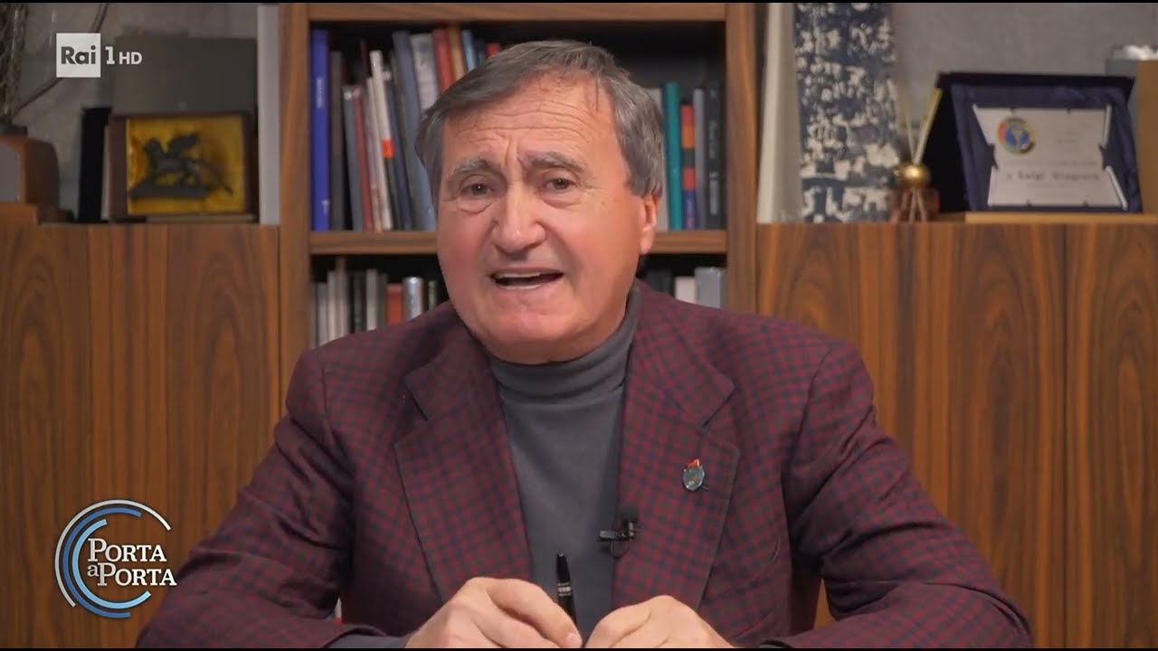 Luigi Brugnaro - Porta a Porta, Rai 1, 21 marzo 2023