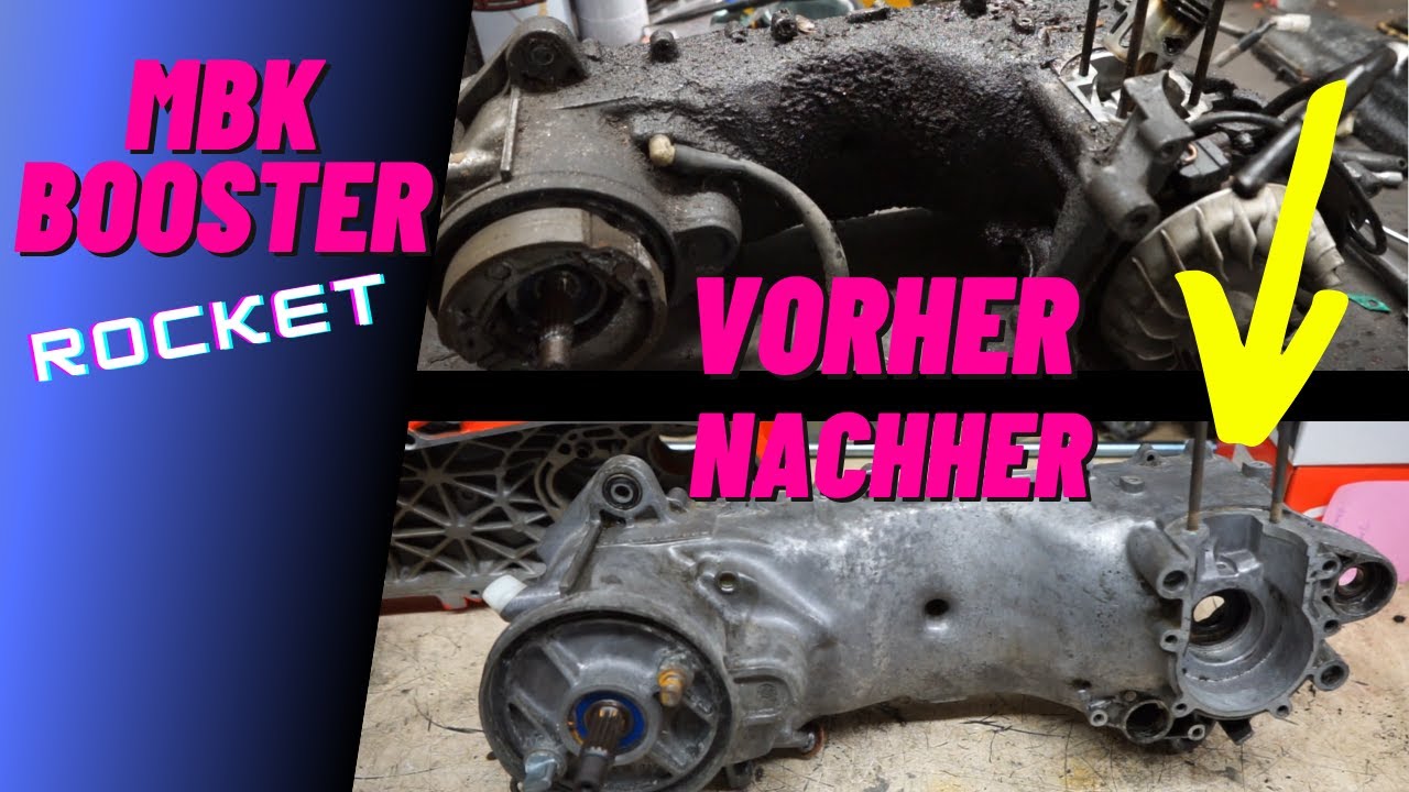 MBK BOOSTER MOTOR REINIGEN + ZERLEGEN