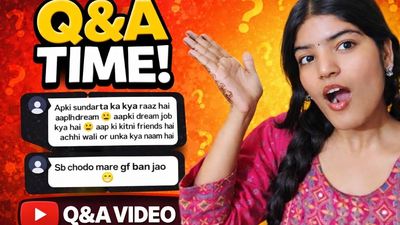 My first QnA video, please watch till end.