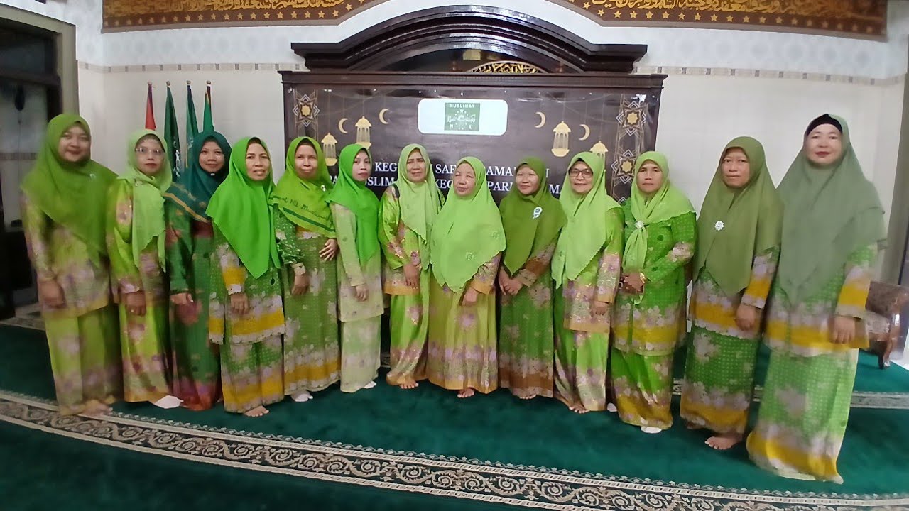 ISTIGHOSAH PENUTUPAN SAFARI RAMADHAN PAC MUSLIMAT NU DI RANTING CUNGKAL