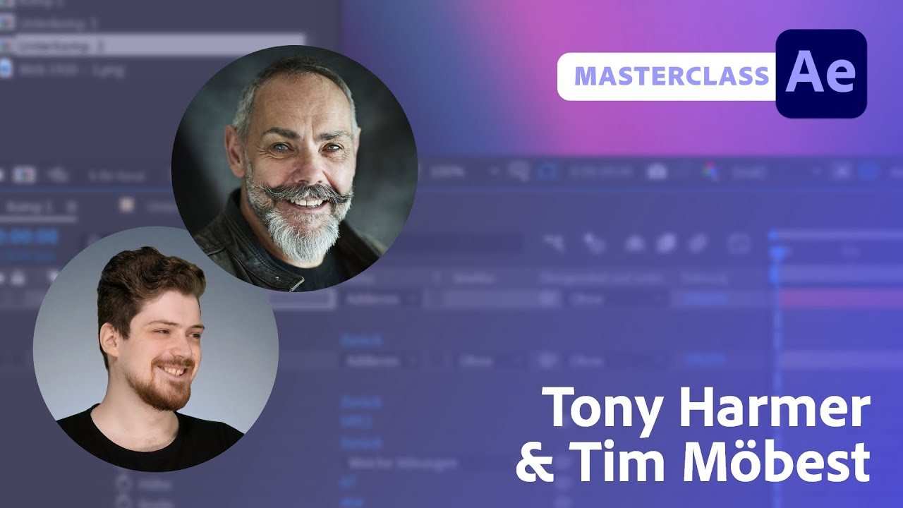 Title Sequence Masterclass with Tony Harmer and Tim M&ouml;best | Adobe Live