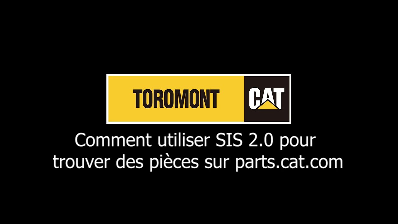 Comment utiliser SIS 2.0 pour trouver des pièces sur parts.cat.com