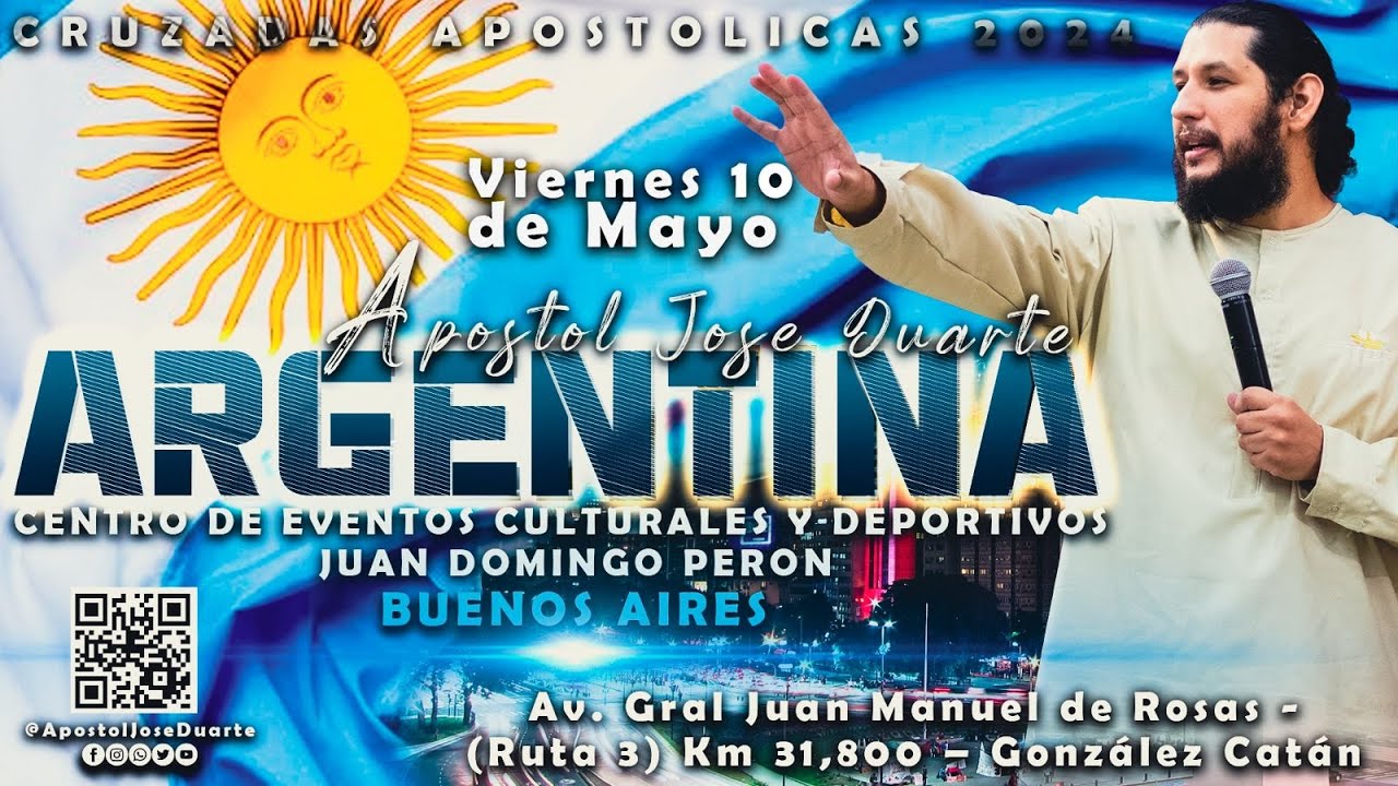 🔥 CRUZADA ARGENTINA - GONZALEZ CATAN - APOSTOL JOSE DUARTE EN DIRECTO🔥