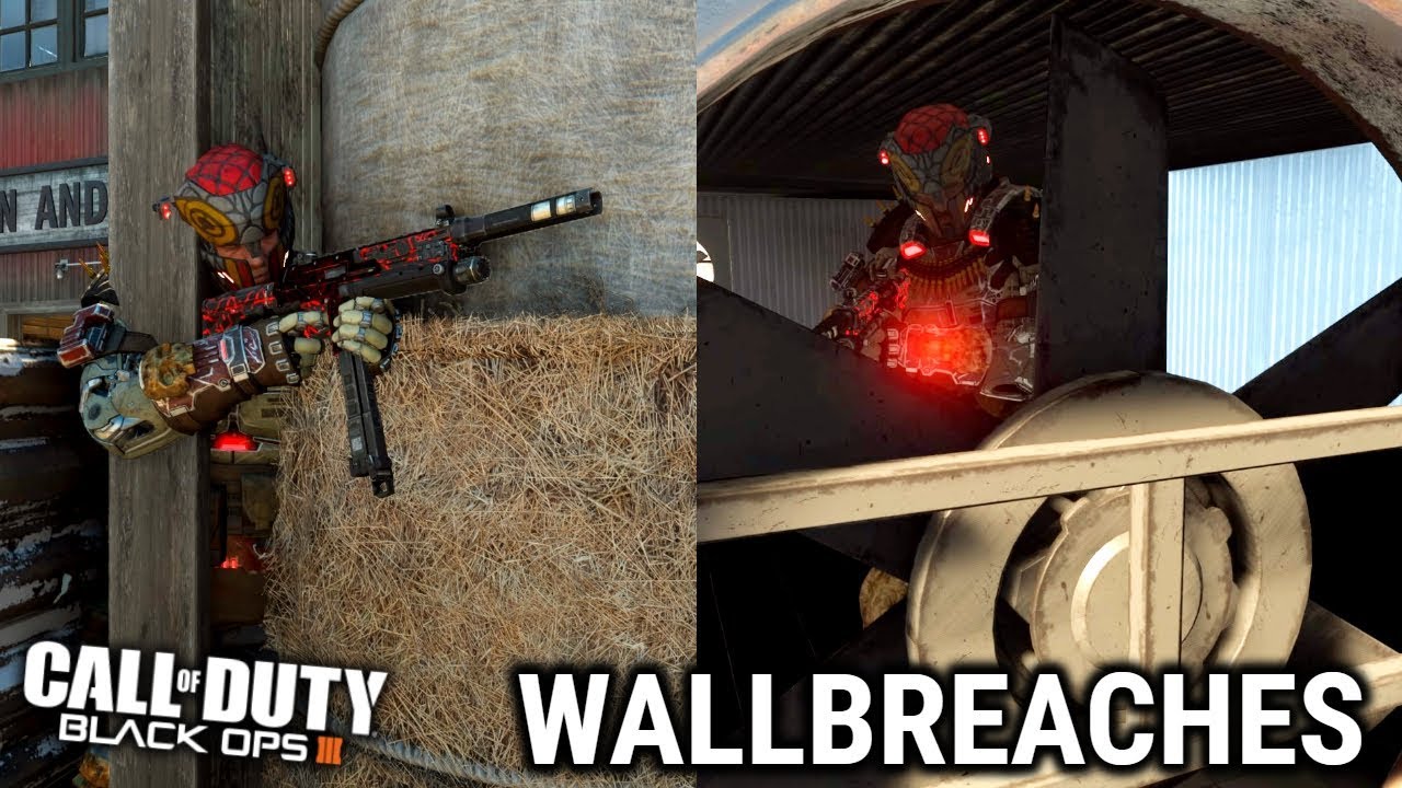 »» 5 Wallbreaches | Fringe ▬  Black ops 3 Glitches ▬ CRDoritos ««
