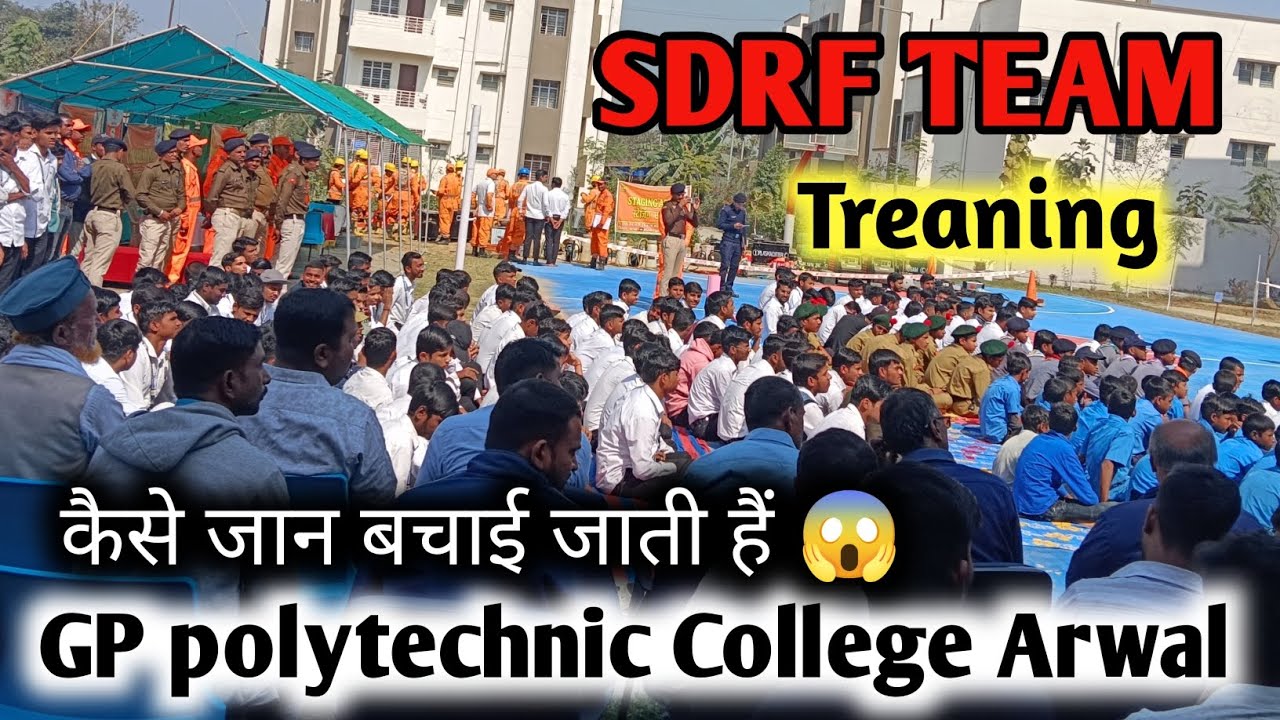 SDRF TEAM कैसे जान बचाती है | देखिए कैसे बच्चों के सिखाती है 😱