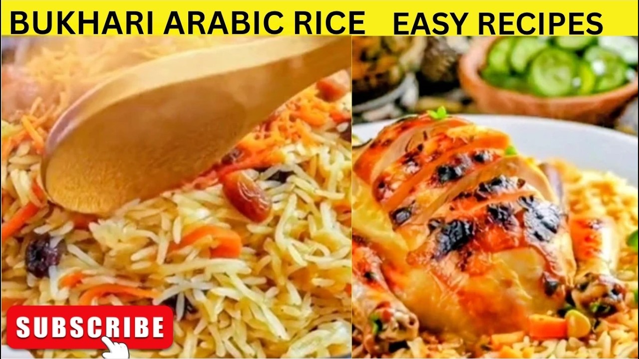 Title:  Arabic Rice| Bukhari Rice|chicken kabsa Rice |chicken pulao recipe#ramzanspecial 