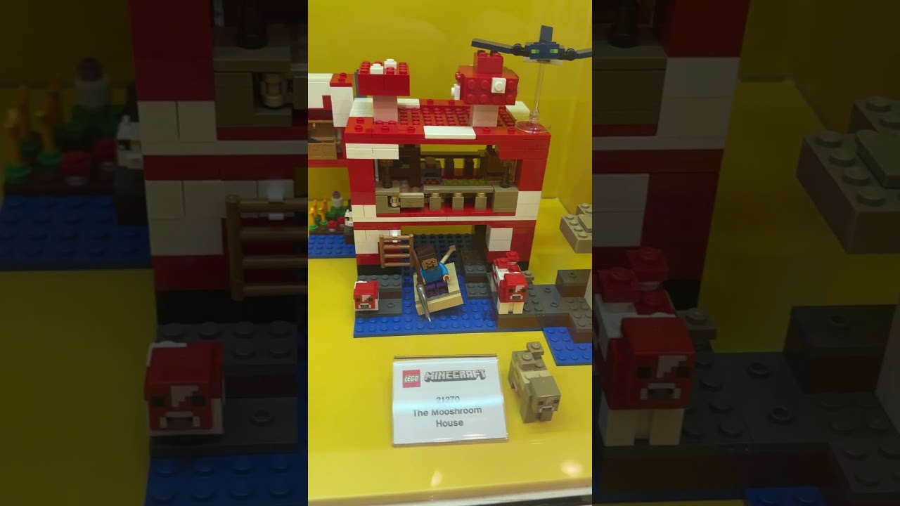 Lego Minecraft The Armadillo Expedition and The Mushroom House 21269 21270 #lego #minecraft