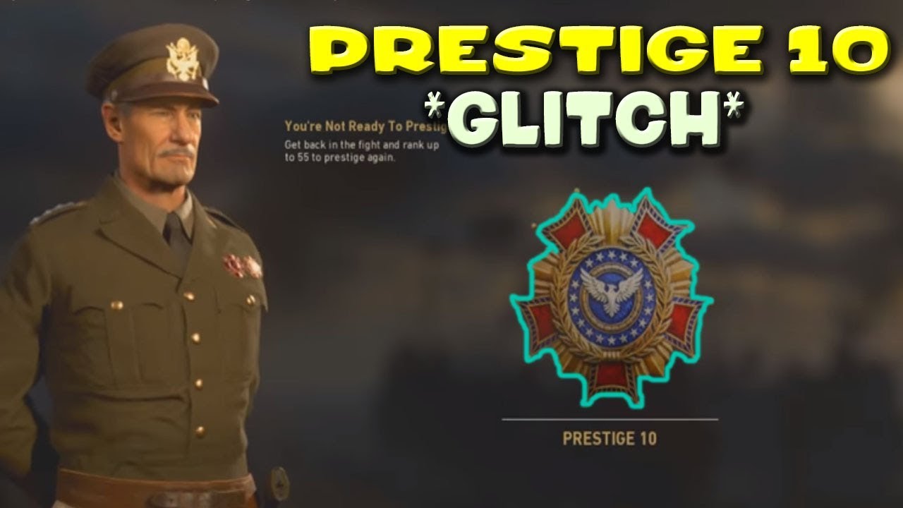 *AFTER PATCH* WW2 PRESTIGE 10 GLITCH - HOW TO PRESTIGE INSTANTLY! (Call Of Duty WW2)