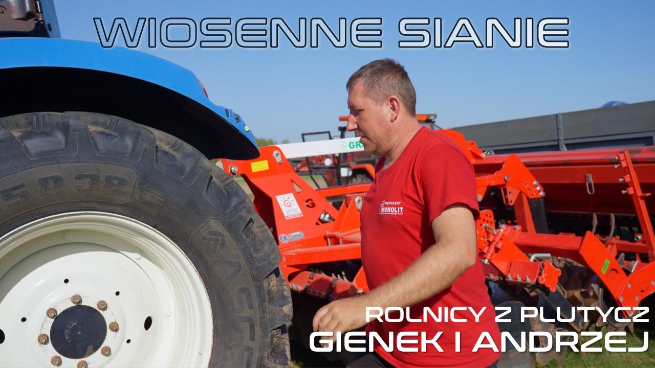 Andrzej sieje zboże i zdradza jakie plany ma na przyszłość New Holland Rolnicy z Podlasia Plutycze