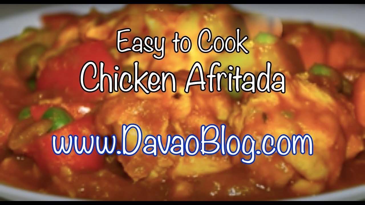 How to Cook Chicken Afritada (YUMMY APRITADA) by DavaoBlog.com