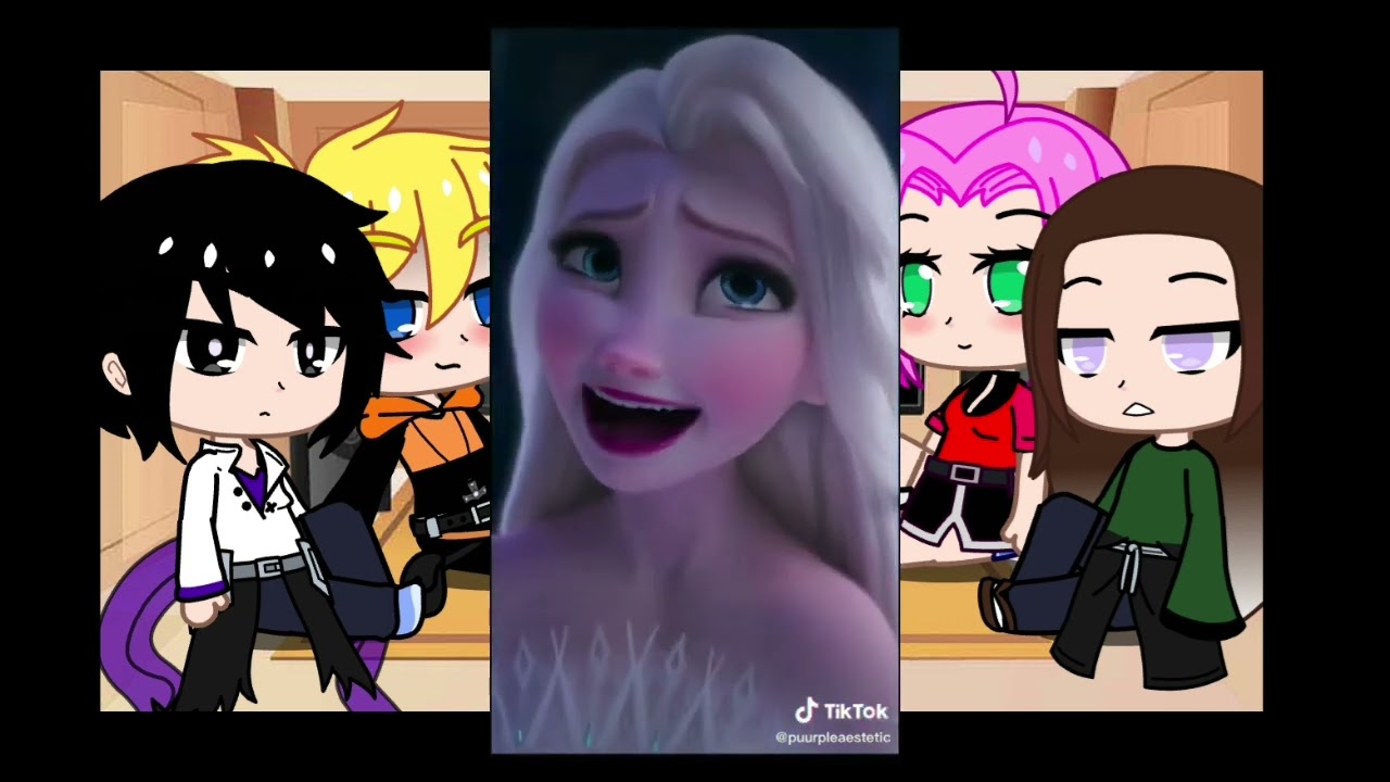 time 7 reagindo a hinata e a Elsa (01/?).