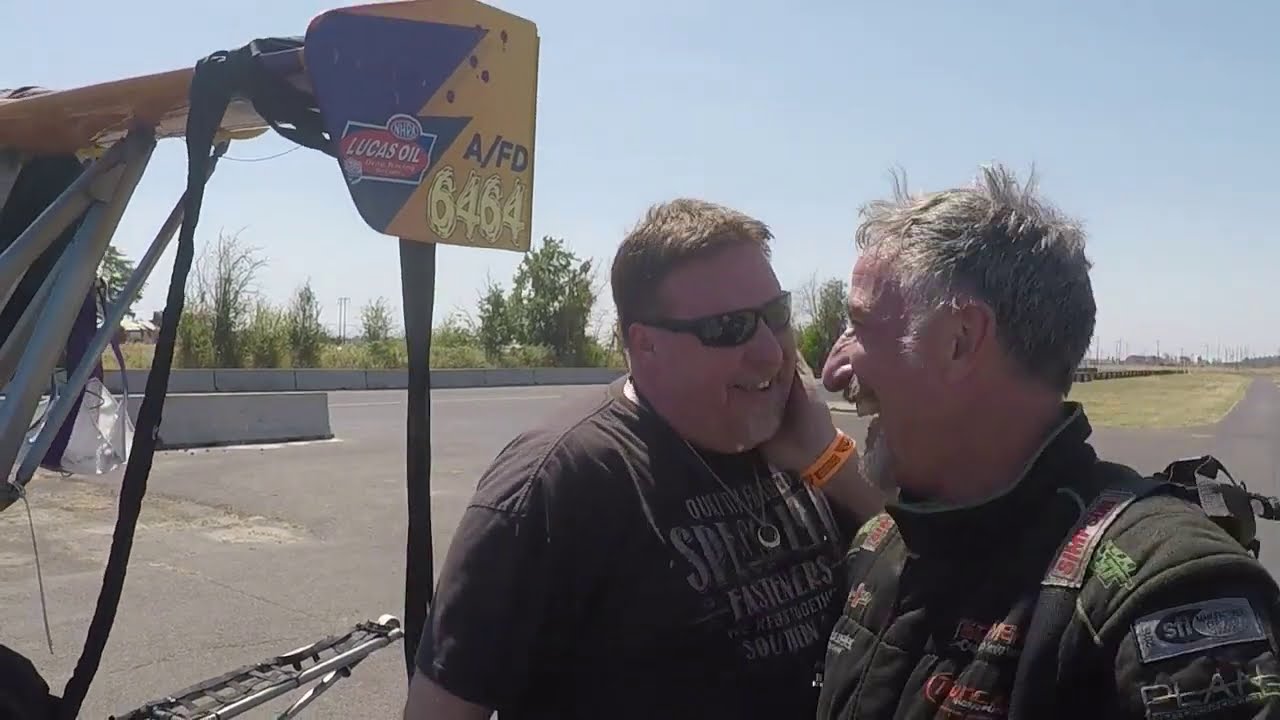 Gregg Racing's A/Fuel Dragster ~ Successful Passes at Woodburn! - After GOBS of Tire Smoke~ 07-18-20