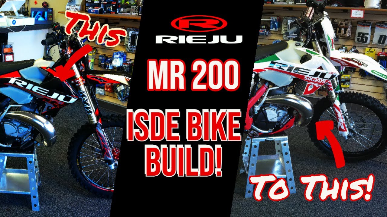 Bike Guys Bike Builds: ISDE Reiju Mr 200!