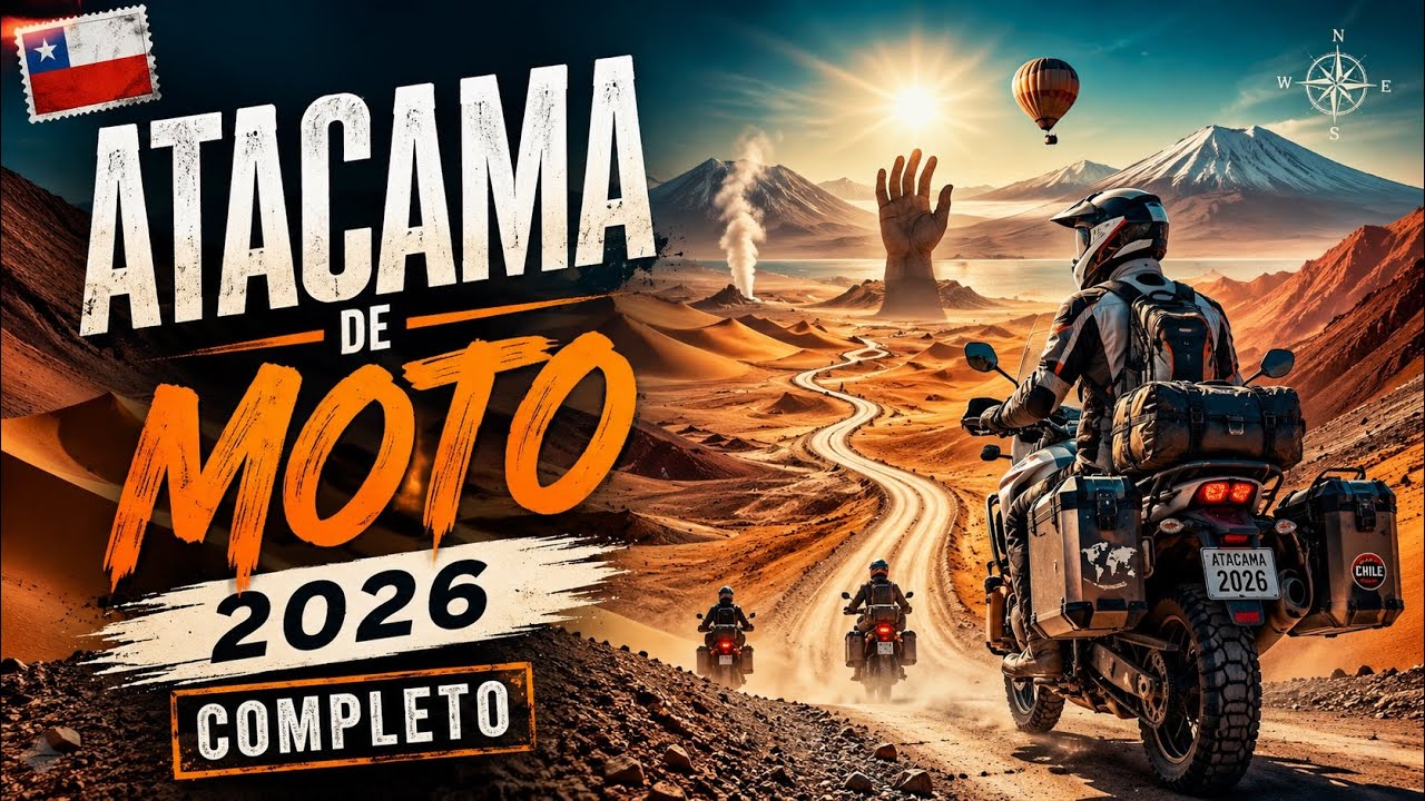 Atacama de moto 2025 -  Completo