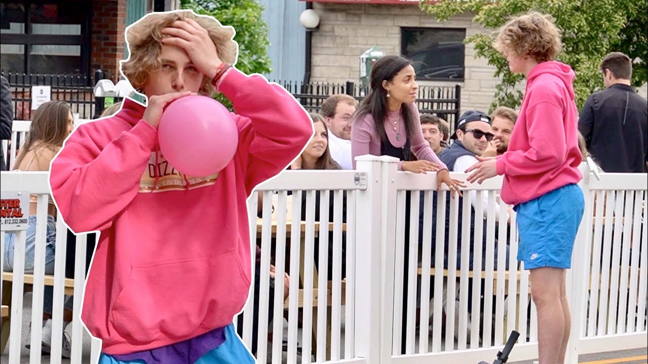 Hitting on Girls With Helium!