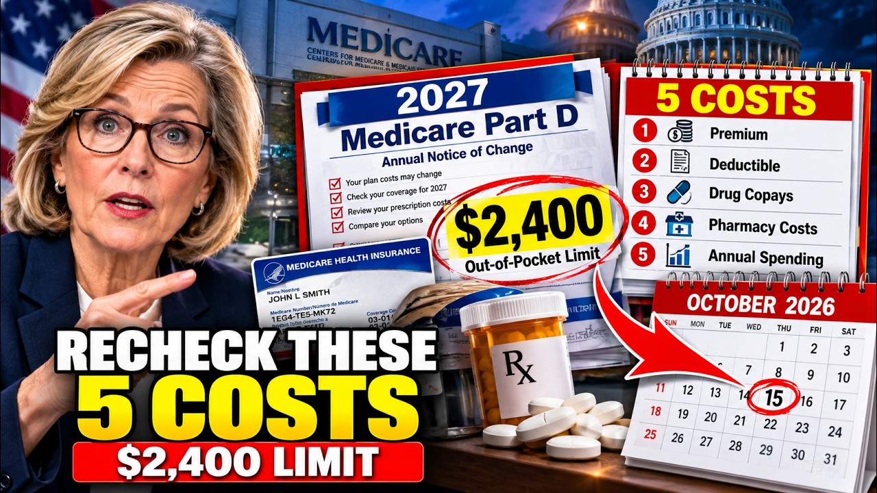 Seniors 65+: The 2027 Part D Out-of-Pocket Limit Is $2,400 &mdash; 5 Costs to Recheck